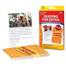 Reading for Detail Practice Cards Yellow Level