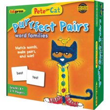 Pete the Cat Purrfect Pairs Game: Word Families Pete the Cat Purrfect Pairs Game: Word Families