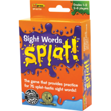 Sight Words Splat Game Grades 1-2