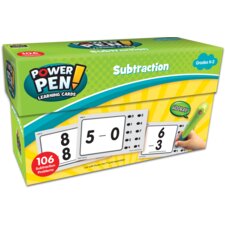 Power Pen Learning Cards: Subtraction