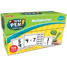 Power Pen Learning Cards: Multiplication Power Pen Learning Cards: Multiplication