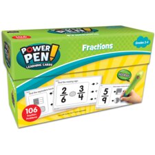 Power Pen Learning Cards: Fractions Power Pen Learning Cards: Fractions
