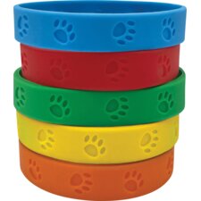 Paw Prints Wristbands