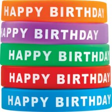 Happy Birthday Wristbands Happy Birthday Wristbands