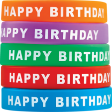 Happy Birthday Wristbands