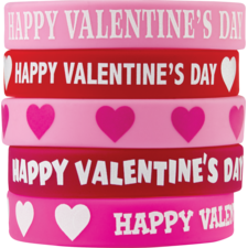 Happy Valentine's Day Wristbands