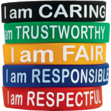 Character Traits Wristbands