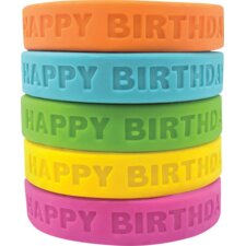 Happy Birthday 2 Wristbands Happy Birthday 2 Wristbands