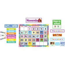 Colorful Calendar Bulletin Board Colorful Calendar Bulletin Board