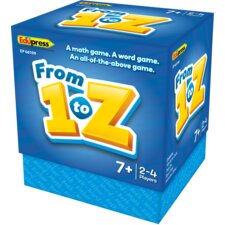 From 1 to Z Card Game From 1 to Z Card Game