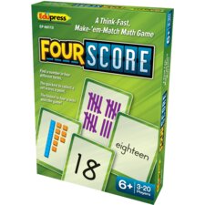Four Score Card Game: Math Four Score Card Game: Math