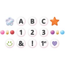 Friendship Beads Circle Letters