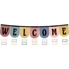 Wonderfully Wild Welcome Bunting Bulletin Board