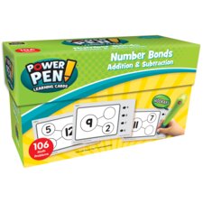 Power Pen Learning Cards: Number Bonds - Addition & Subtraction Power Pen Learning Cards: Number Bonds - Addition & Subtraction