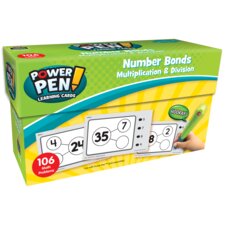 Power Pen Learning Cards: Number Bonds - Multiplication & Division Power Pen Learning Cards: Number Bonds - Multiplication & Division