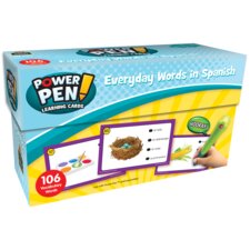 Power Pen Learning Cards: Everyday Words in Spanish Power Pen Learning Cards: Everyday Words in Spanish