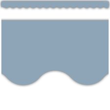 Cottage Blue Scalloped Border Trim Cottage Blue Scalloped Border Trim