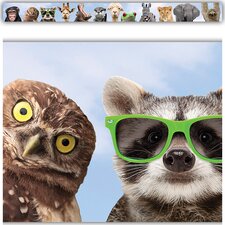 Go Wild Animals Straight Border Trim Go Wild Animals Straight Border Trim