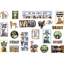 Go Wild Animals Mini Bulletin Board