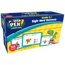 Power Pen Learning Cards: Sight Word Sentences Power Pen Learning Cards: Sight Word Sentences