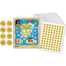 Treasure Hunt Reward Trackers with Stickers Treasure Hunt Reward Trackers with Stickers