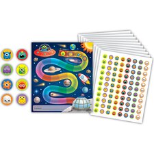 Out of This World Reward Trackers with Stickers Out of This World Reward Trackers with Stickers