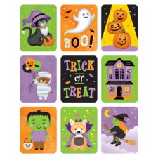 Large Halloween Stickers