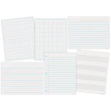 Paper & Grids Write-On/Wipe-Off Chart Set