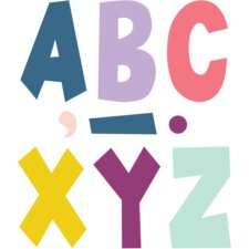 Oh Happy Day 7" Fun Font Letters Oh Happy Day 7" Fun Font Letters