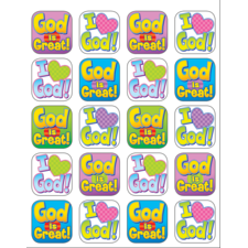 God is Great Stickers