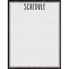 Modern Farmhouse Schedule Write-On/Wipe-Off Chart