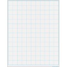 Graphing Grid 1½ Inch Squares Write-On/Wipe-Off Chart