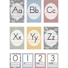 Classroom Cottage Alphabet Bulletin Board