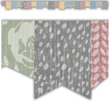 Classroom Cottage Pennants Die-Cut Border Trim Classroom Cottage Pennants Die-Cut Border Trim