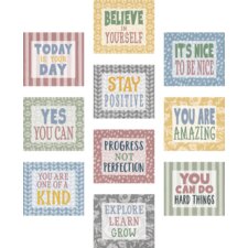 Classroom Cottage Positive Sayings Accents