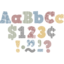 Classroom Cottage Bold Block 4" Letters Combo Pack