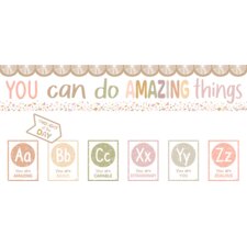 Terrazzo Tones Alphabet Affirmations Bulletin Board Terrazzo Tones Alphabet Affirmations Bulletin Board