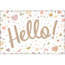 Terrazzo Tones Hello Postcards Terrazzo Tones Hello Postcards