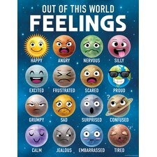 Outer Space Crew Feelings Chart