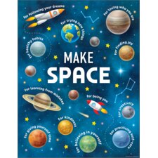 Outer Space Crew Make Space Chart