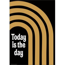 Today is the Day Positive Poster Today is the Day Positive Poster