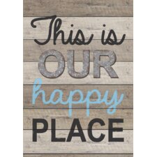 This is Our Happy Place Positive Poster This is Our Happy Place Positive Poster