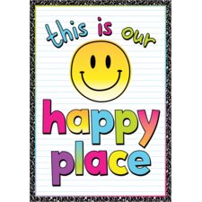 Happy Place Positive Poster