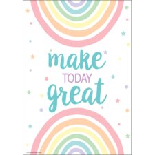Make Today Great Positive Poster Make Today Great Positive Poster
