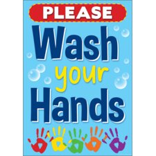 Wash Your Hands Positive Poster