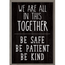 We Are All in This Together Positive Poster