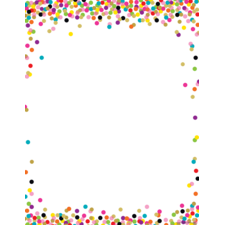 Confetti Blank Chart