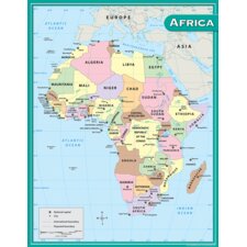 Africa Map Chart