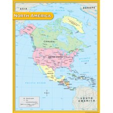 North America Map Chart