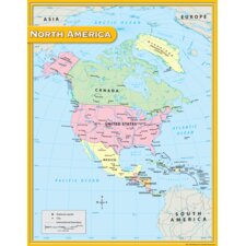 North America Map Chart North America Map Chart